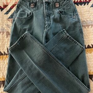 Flattering straight leg jeans